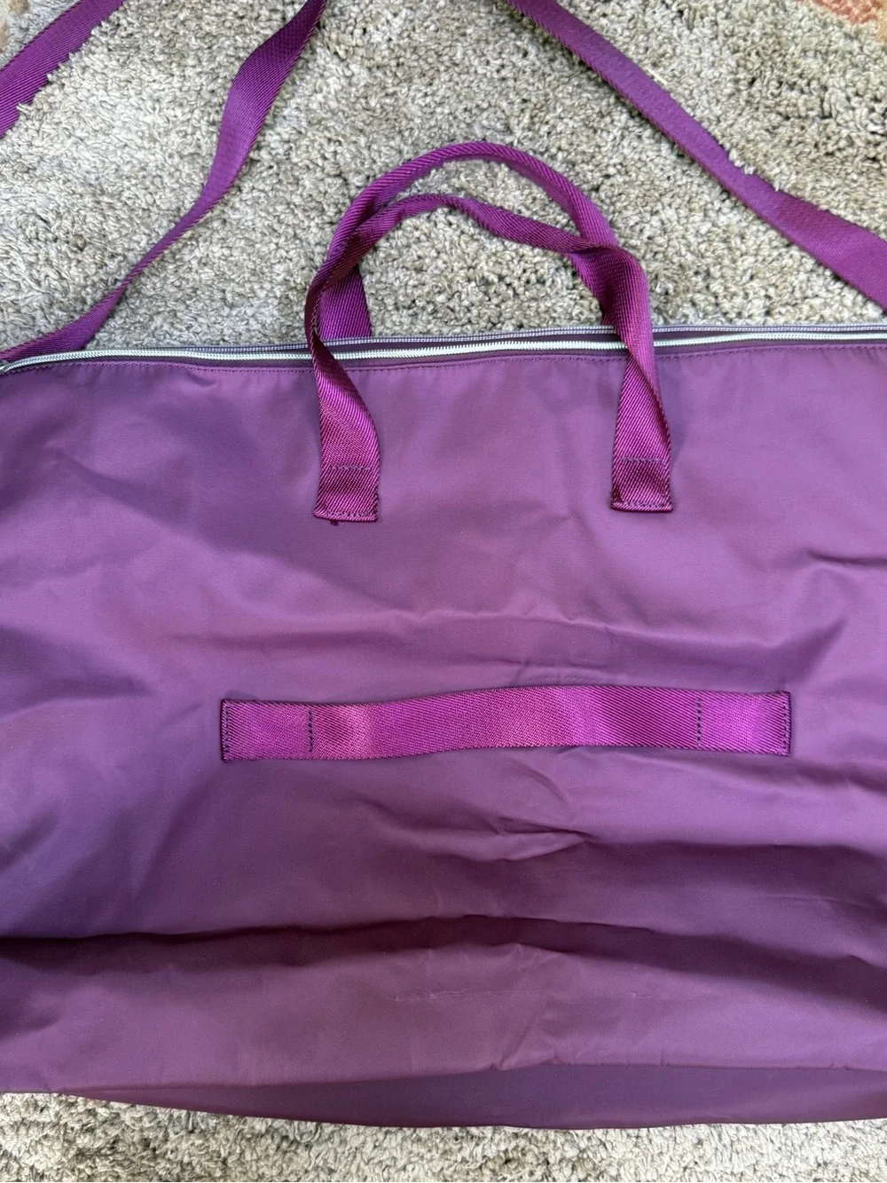 Samsonite Purple Duffel Travel Bag! NWOT!
